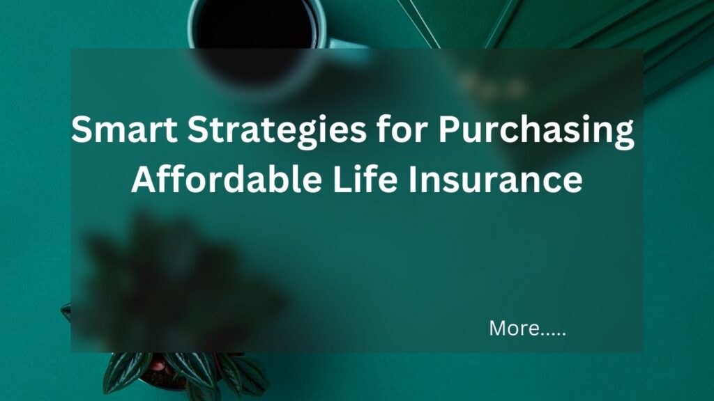 Smart Strategies for Purchasing Affordable Life Insurance